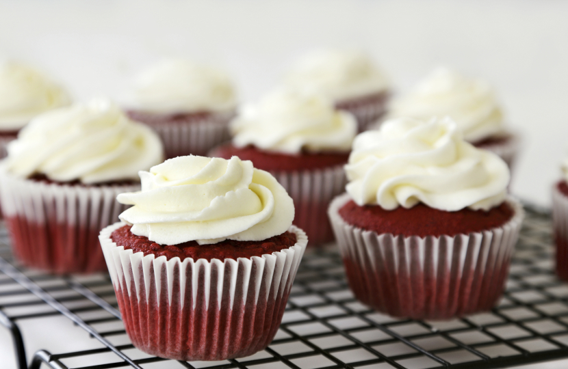 Photo showing cakes ready for eating!