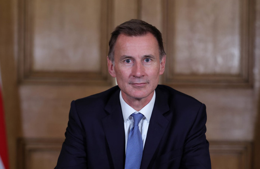 Official portrait of the Rt Hon Jeremy Hunt MP