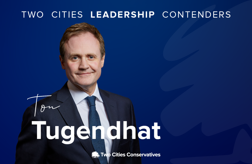 Tom Tugendhat leadership contender