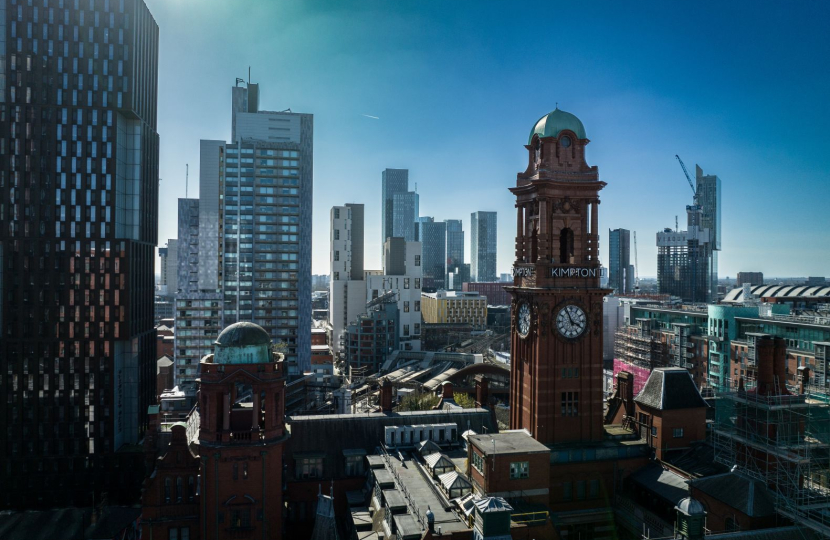 Manchester skyline