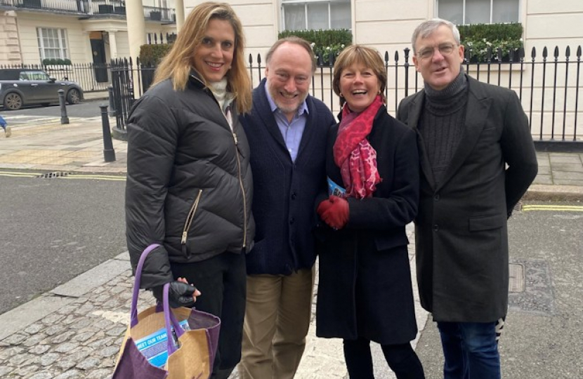 The Knightsbridge and Belgravia Cllrs with Lord Roberts