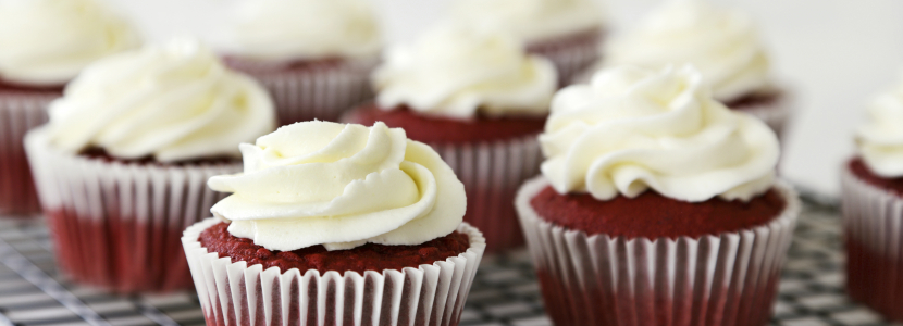 Photo showing cakes ready for eating!