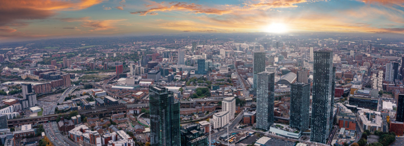 Manchester skyline