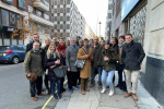 Campaign team out in Vincent Square 