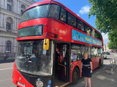 Nickie Aiken MP Number 24 bus