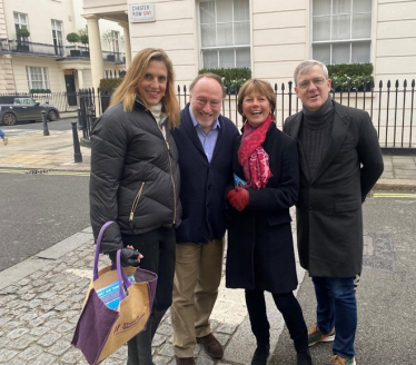 The Knightsbridge and Belgravia Cllrs with Lord Roberts